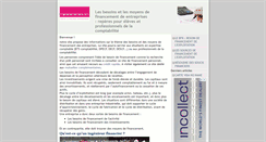 Desktop Screenshot of ingenieriefinanciere.com