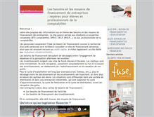 Tablet Screenshot of ingenieriefinanciere.com